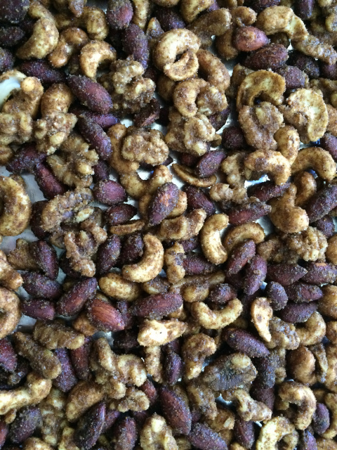 Spiced Cocktail Nuts