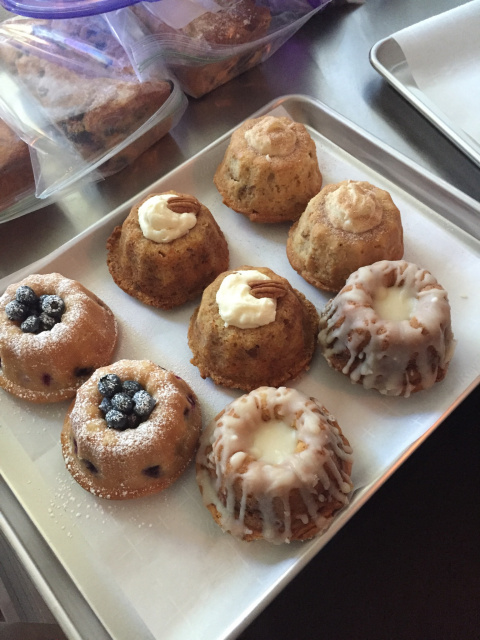 Various Small Bundt Cakes